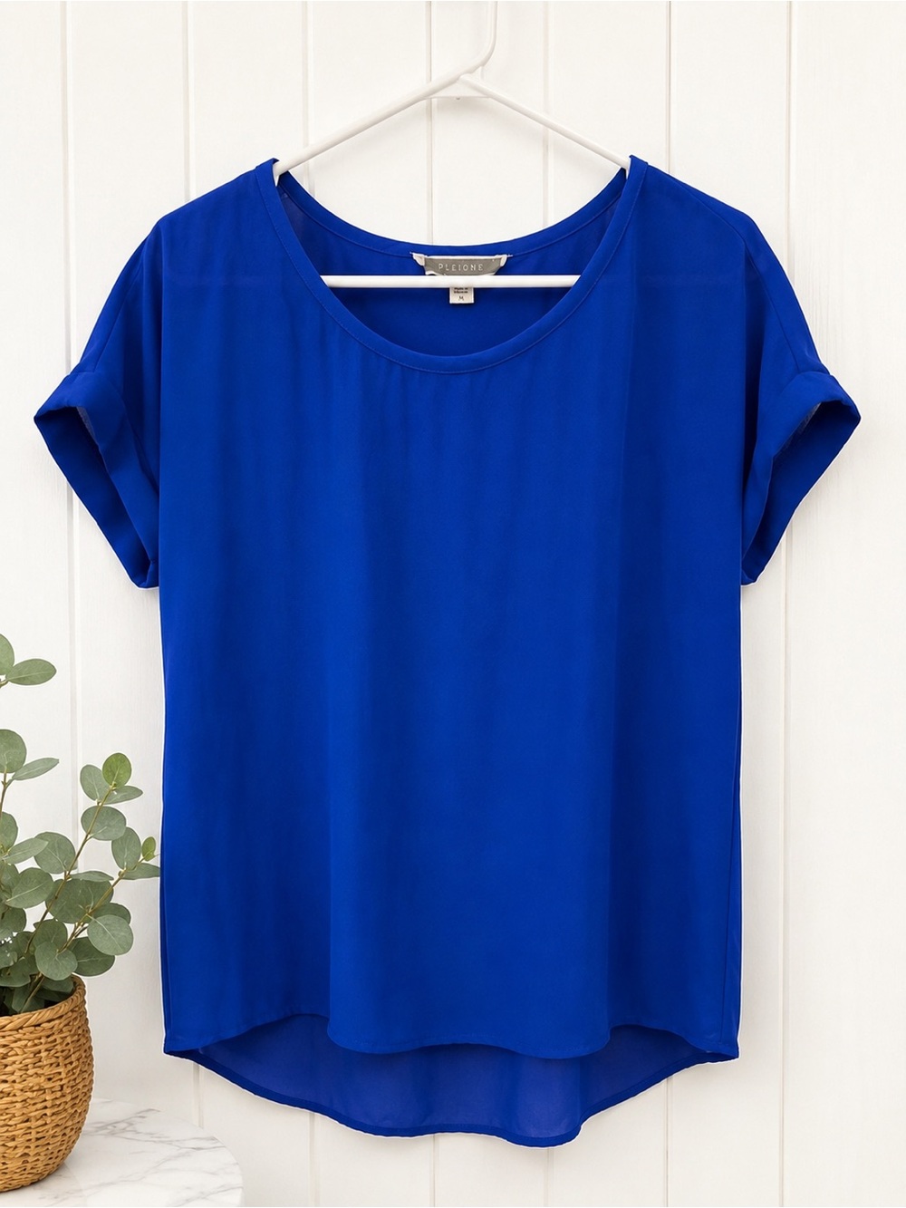 Pleione Short-Sleeve Tee in Cobalt Blue